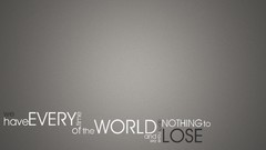 Time Typography lose Quotes selective coloring