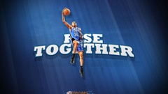 Together rise basketball nba baskets kevin durant oklahoma city 