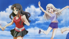 Tohsaka rin two girls