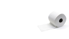 Toilet paper minimalistic simplistic