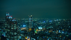 Tokyo cityscapes night buildings