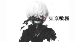 Tokyo Ghoul Anime Simple Background Kaneki Ken anime boys teeth