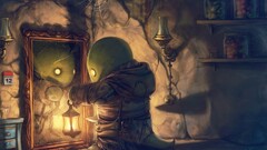 Tonberry Final Fantasy fantasy art artwork mirror lantern