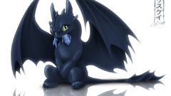Toothless shiny by lizkay