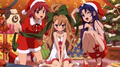 toradora aisaka taiga kawashima ami kushieda minori Christmas