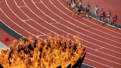 Torch athletics olympics 2012