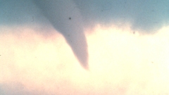Tornado at beginning of