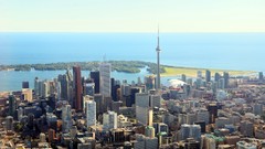 Toronto cityscapes CN Tower