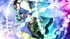 Touhou blue eyes long