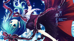 Touhou blue hair sakurazawa