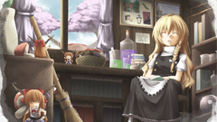 Touhou cherry blossoms room