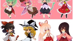 Touhou Chibi fujiwara no