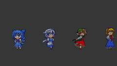 Touhou cirno chen letty