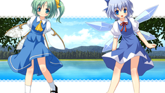 Touhou cirno Daiyousei Anime