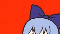 Touhou cirno Simple Background