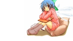 Touhou cirno soft shading