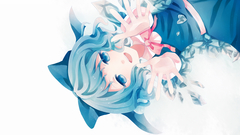 Touhou cirno white background