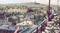 Touhou cityscapes izayoi sakuya