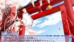 Touhou demons Oni miko