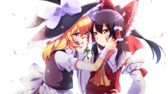 touhou detached sleeves hakurei reimu anime girls Anime