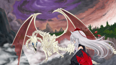 Touhou Dragons weapons shield