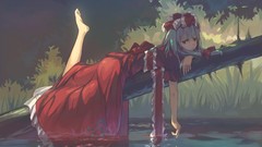 Touhou dress kagiyama hina