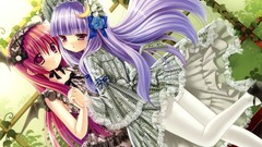 Touhou Flowers redheads long