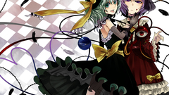 Touhou gloves dress blood