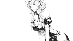 Touhou gloves dress white