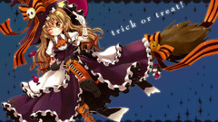 Touhou Halloween kirisame marisa