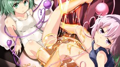 Touhou honey green eyes