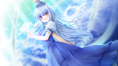 Touhou kamishirasawa keine blue