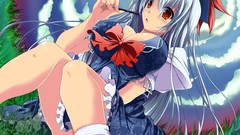 Touhou long hair kamishirasawa