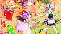 Touhou maids izayoi sakuya