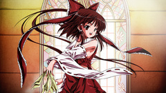 Touhou miko hakurei reimu