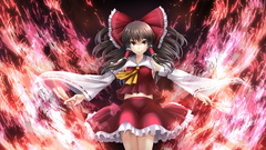Touhou miko hakurei reimu
