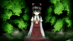 Touhou miko hakurei reimu