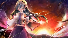 Touhou miko kochiya sanae