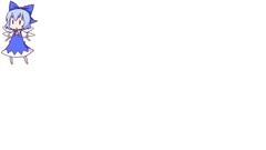 Touhou minimalistic cirno Simple