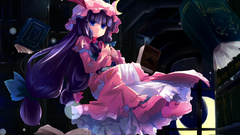 Touhou night flying indoors