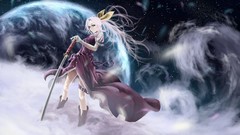 Touhou outer space Stars