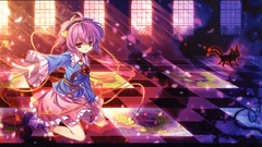 Touhou pink hair short