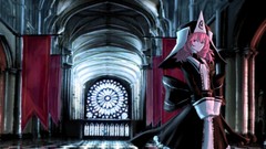 Touhou pink hair short