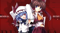 Touhou red Vampires miko