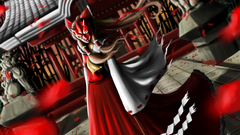 Touhou shrine miko hakurei