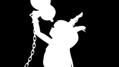 Touhou silhouette Oni bad