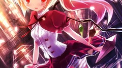 Touhou stockings striped lingerie