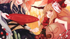 Touhou suika hoshiguma yuugi