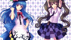 Touhou twintails himekaidou hatate