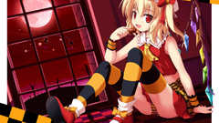 Touhou upskirt flandre scarlet